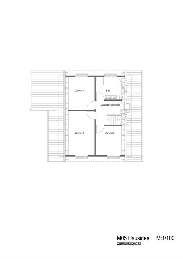 Einfamilienhaus M05 - Obergeschoss